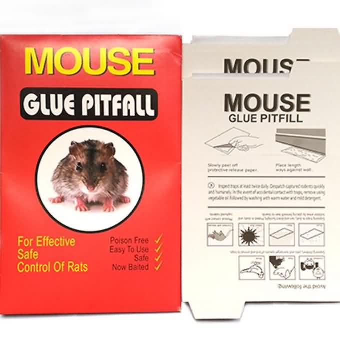 Red Rat Mouse Glue Pitfall Small Size Paper Board Hot Sale
