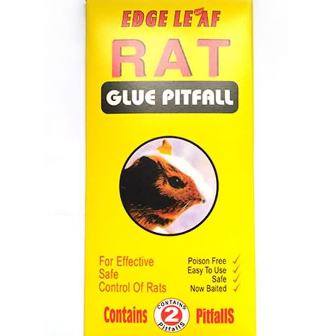 Mice Control GO-206 Rat Mouse Glue Pitfall L Size Yellow Board