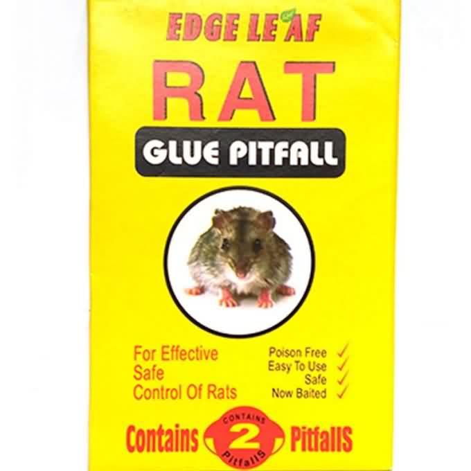 Mouse Trap BT-1404 Rat Glue Pitfall Small Yellow Paper Board