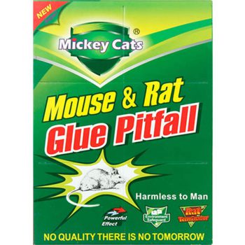 China Rat Sticky AdhesiveTransparent 80AA Trampa de tablero de papel con pegamento para raton