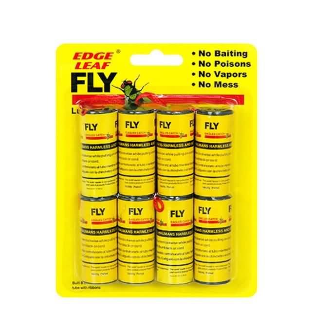 Fly Catcher Ribbon 8 Rolls Glue Trap tabla de pegamento para moscas armadilha para moscas