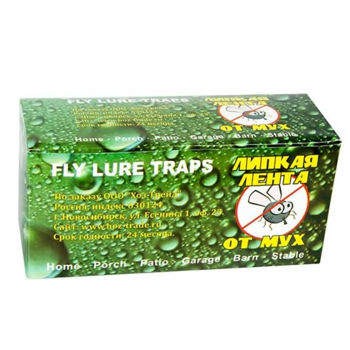 Apanhador de Moscas Potente Fita 75cm Roll Trap Fita Apanhadora de Moscas trampas de pegamento