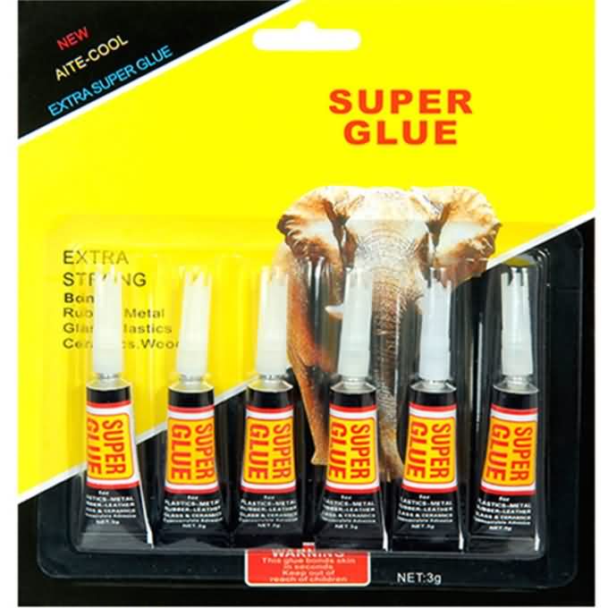 China Power All Purpose Cyanoacrylate Super Glue Fábrica de Yiwu