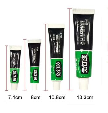 Customize Strong Silicone Glass Metal Polymer Adhesive Nail Free Glue